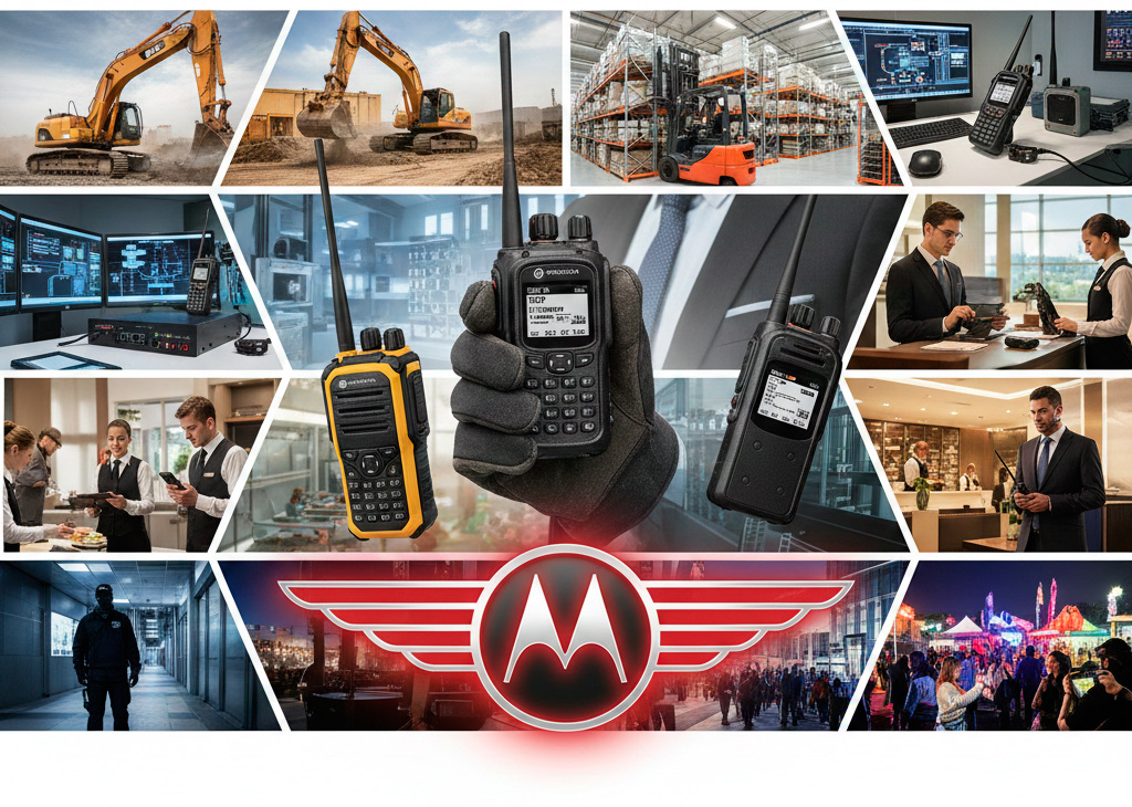 Матрица подбора раций Motorola по отраслям под конкретные бизнес-задачи Матрица подбора раций Motorola под бизнес-задачи